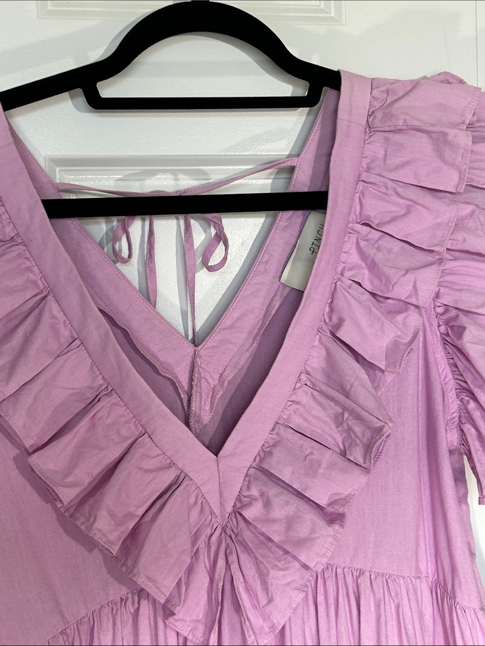 Pinch Lilac Ruffle Mini Dress - Picture 7 of 7